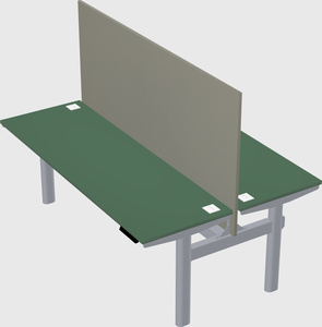 Shared electric desk