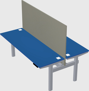 Shared electric desk