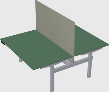 Shared electric desk