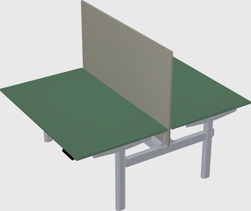 Shared electric desk