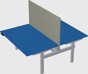 Shared electric desk