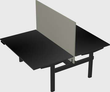 Shared electric desk