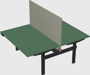 Shared electric desk
