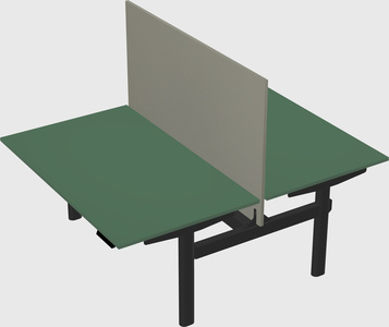 Shared electric desk