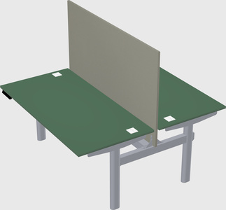 Shared electric desk