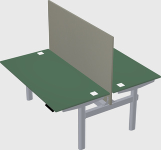 Shared electric desk