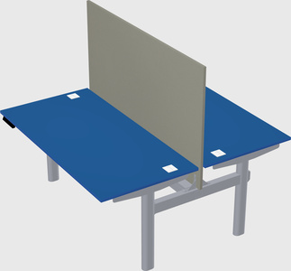 Shared electric desk