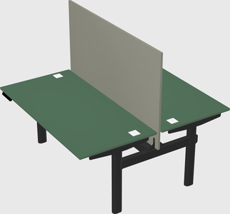 Shared electric desk