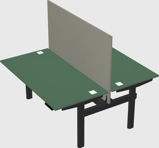 Shared electric desk