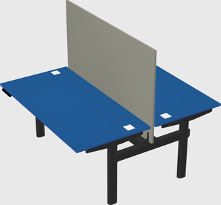 Shared electric desk
