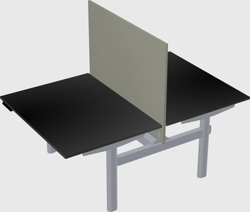 Shared electric desk