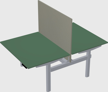 Shared electric desk