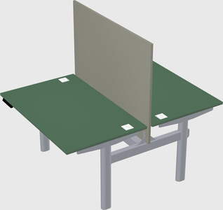 Shared electric desk