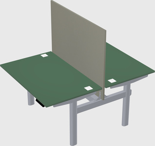 Shared electric desk