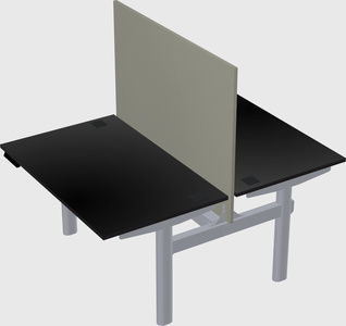 Shared electric desk