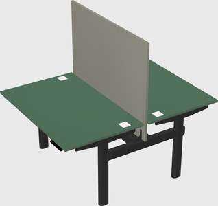 Shared electric desk