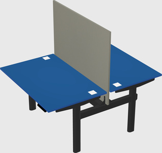 Shared electric desk