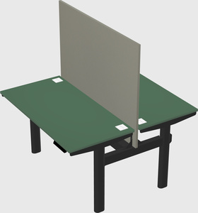 Shared electric desk