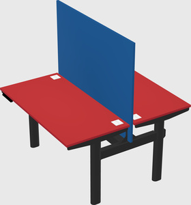 Shared electric desk