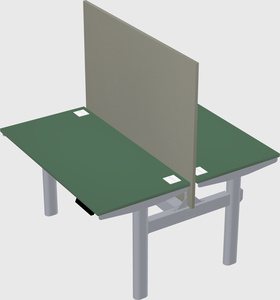 Shared electric desk