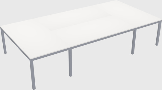 Shared office desks