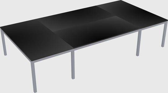 Shared office desks