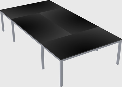 Shared office desks