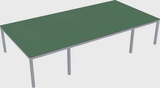 Shared office desks