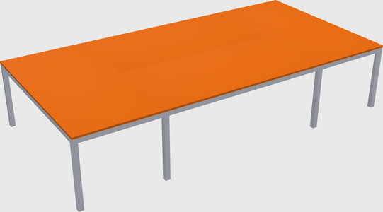 Shared office desks