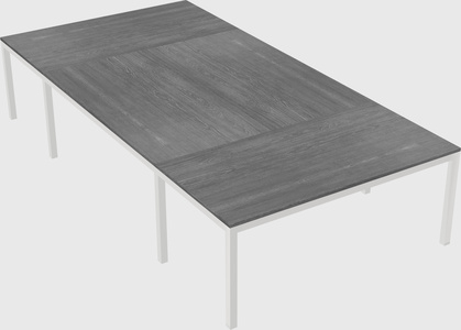 Shared office desks