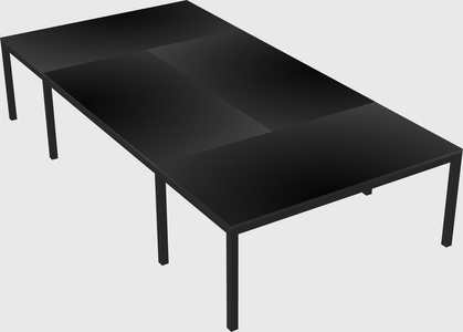 Shared office desks