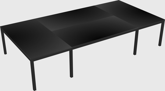 Shared office desks