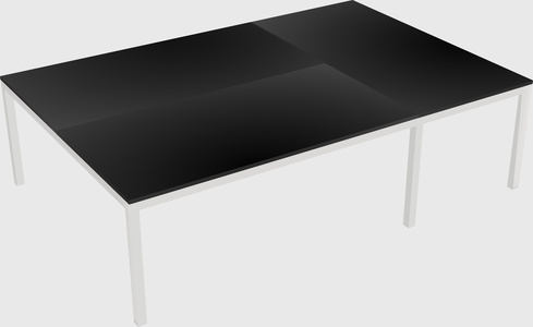 Shared office desks