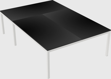 Shared office desks