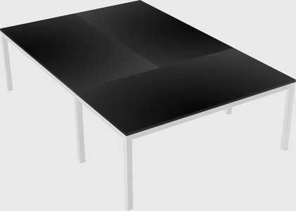 Shared office desks