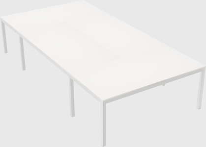 Shared office desks