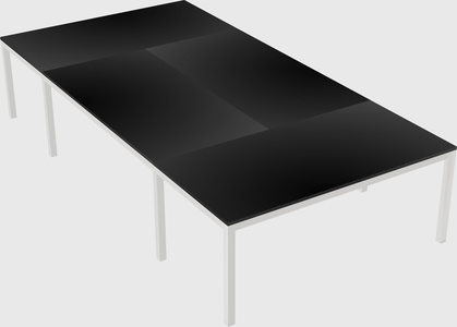 Shared office desks