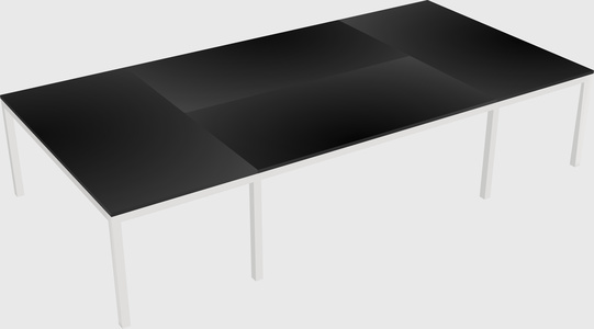 Shared office desks