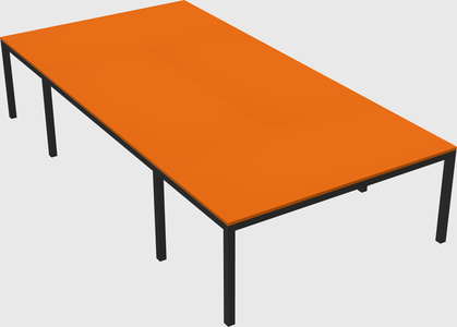Shared office desks