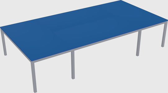 Shared office desks