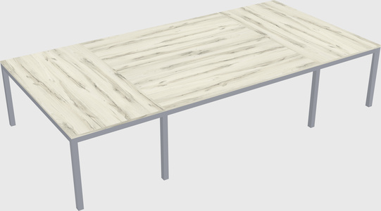 Shared office desks