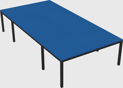 Shared office desks