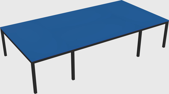 Shared office desks