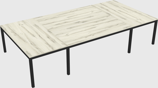 Shared office desks
