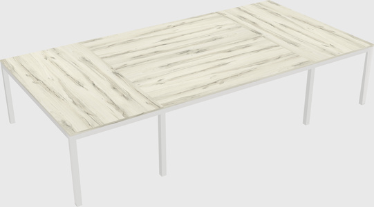 Shared office desks