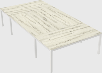 Shared office desks