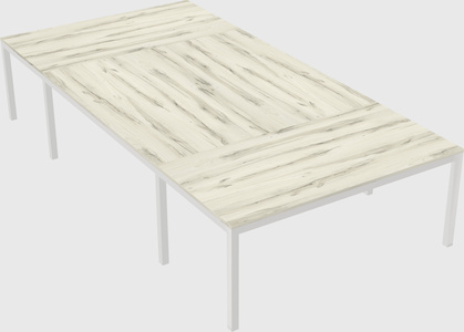 Shared office desks