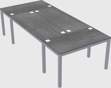 Shared office desks