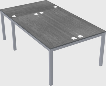 Shared office desks