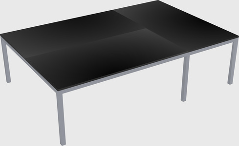 Shared office desks